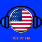 Station HOT 97 Radio App New York  97.1 FM 图标