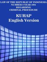 KUHAP English Version Affiche