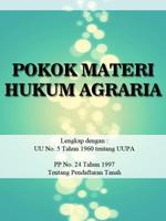 Pokok Materi Hukum Agraria Plakat