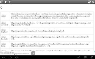 Kamus Pasar Modal اسکرین شاٹ 3