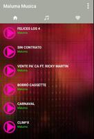 Musica de Maluma + Reggaeton Mix 2017 Letras اسکرین شاٹ 1