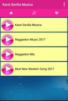 Musica de Karol Sevilla + Letras Reggaeton Latina পোস্টার