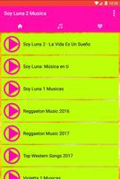 Poster Musica de Soy Luna 2 Nuevo + Reggaeton Top Latina