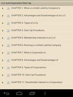 LLC and Corporation Start-Up screenshot 1