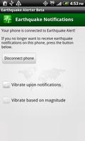 Earthquake Alerter Free captura de pantalla 3