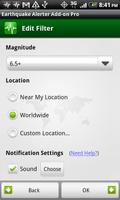 Earthquake Alerter Free captura de pantalla 1