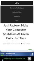 برنامه‌نما JoshFactory عکس از صفحه