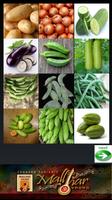 Poster Vegetables Gujarati-Eng-Hindi