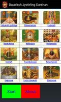 12 Jyotirling Darshan & Mantra Plakat