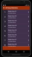 Kumpulan Lagu Batak karo Mp3 Offline 2018 Lengkap تصوير الشاشة 1