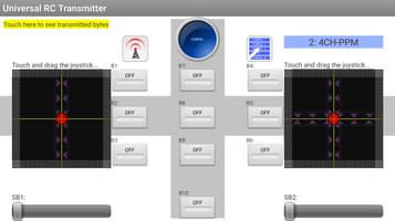 Universal RC Transmitter Screenshot 1