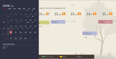 Jorte Calendar for BRAVIA скриншот 3