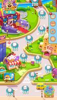 Candy and Fruits Juice Smach - Best Match 3 Game Plakat