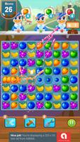 Candy and Fruits Juice Smach - Best Match 3 Game ภาพหน้าจอ 2