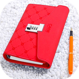 Secret diary with lock