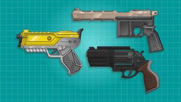 Assemble Toy Gun Pistol скриншот 1