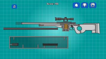 Assemble Toy Gun Sniper Rifle capture d'écran 1