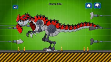 Red T-Rex Robot Dinosaur capture d'écran 1