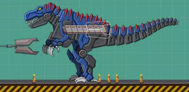Robot Dino T-Rex Attack