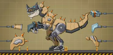 Desert T-Rex Robot Dino Army
