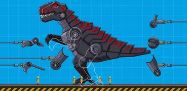 Robot Dinosaur Black T-Rex