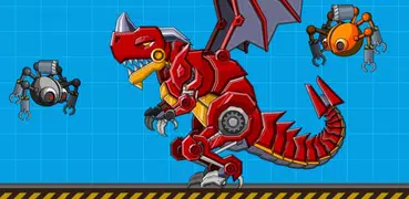 Robot Terminator Fire Dragon