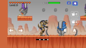 Robot Werewolf Toy Robot War screenshot 1