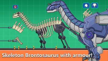 Brontosaur Dino Fossils Robot स्क्रीनशॉट 3