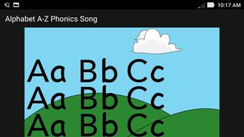 Alphabet A-Z Kids Song Offline capture d'écran 3