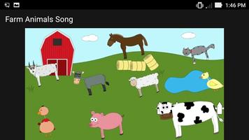 Farm Animals Kids Song Offline الملصق