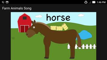 Farm Animals Kids Song Offline تصوير الشاشة 2