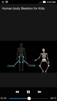 Human Body Skeleton Kids Song ảnh chụp màn hình 2