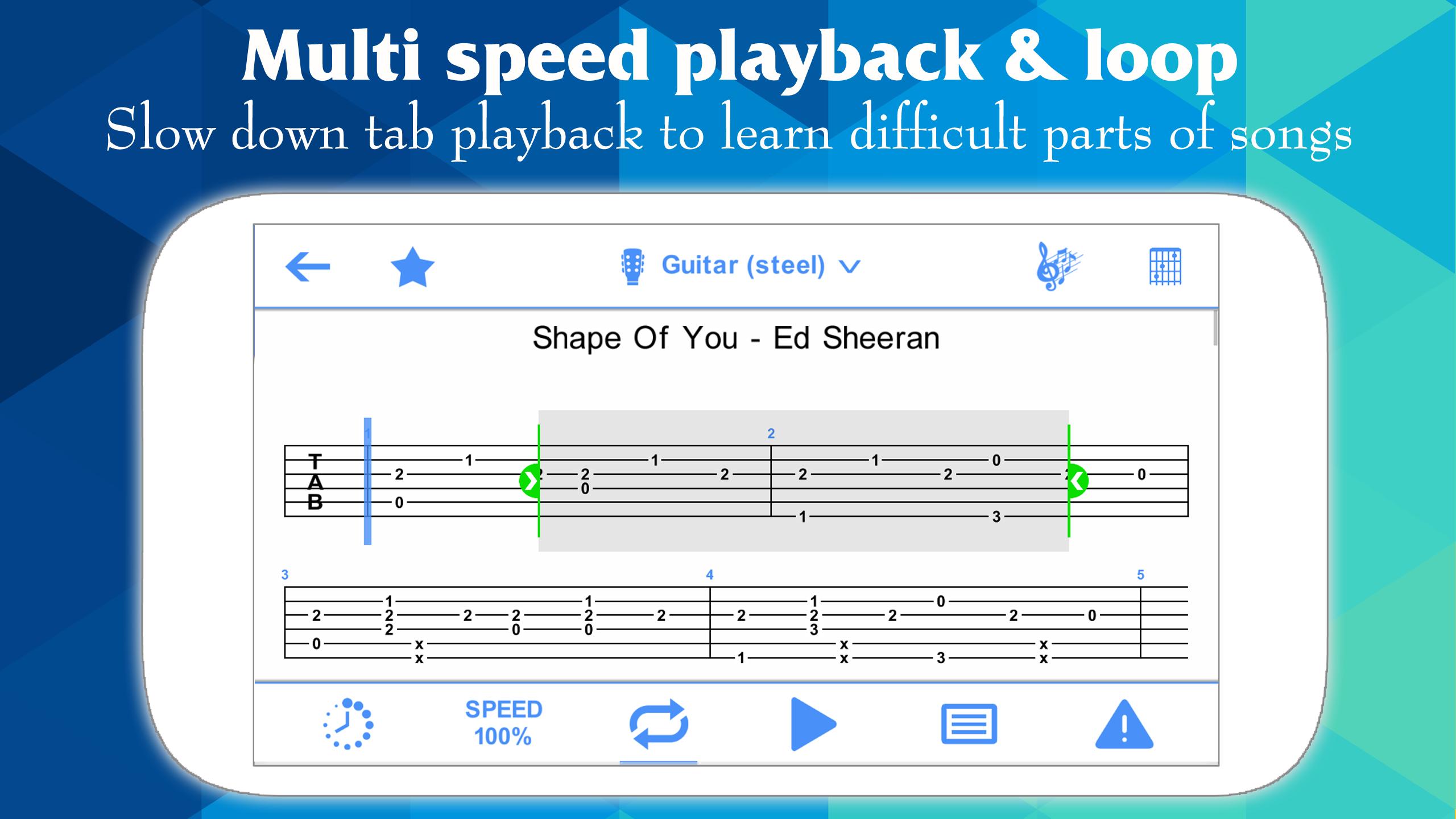 Perfect Guitar Tabs & Chords APK pour Android Télécharger