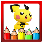 Coloring book pokemo of pikachu fans Zeichen