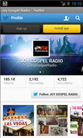 Joy Gospel Radio تصوير الشاشة 3