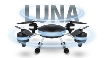 Luna Drone Poster