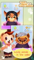 Little Bear Hair Salon - Kids Games تصوير الشاشة 2