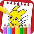 Learn to color Pokemo APK