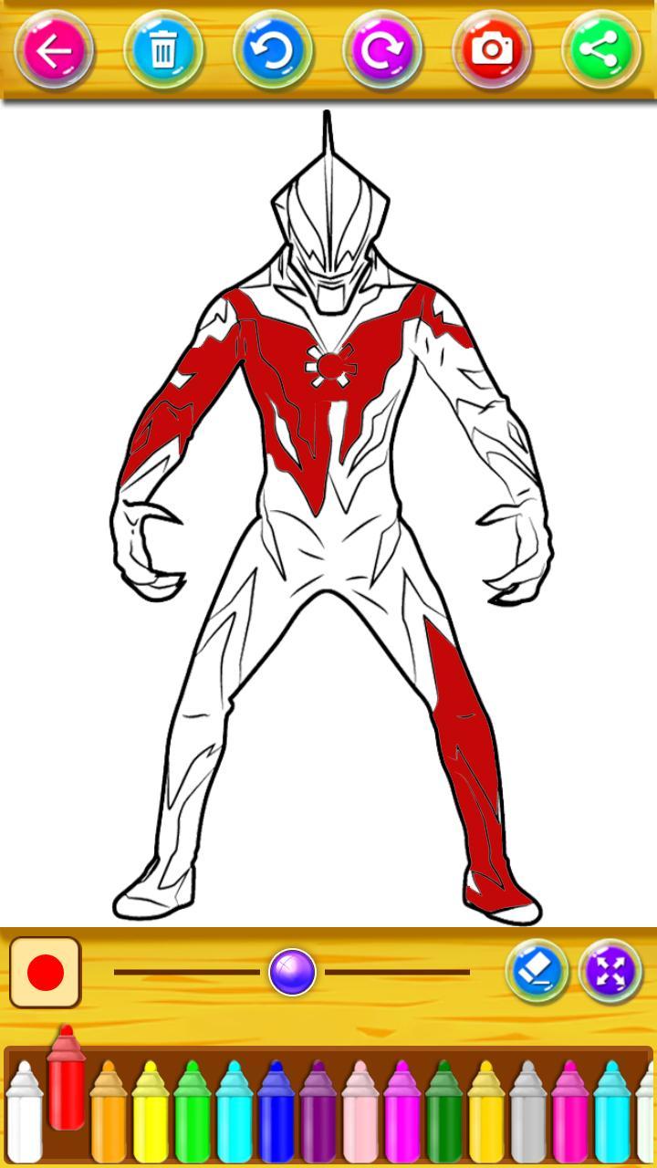learn to color ultraman for android apk download