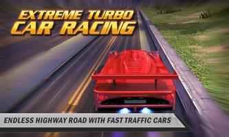 Poster Extreme Turbo Car Racing