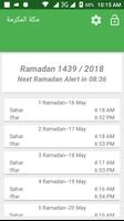 Ramadan Calendar 2020 Affiche