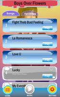 Boys Over Flowers Piano Tiles plakat