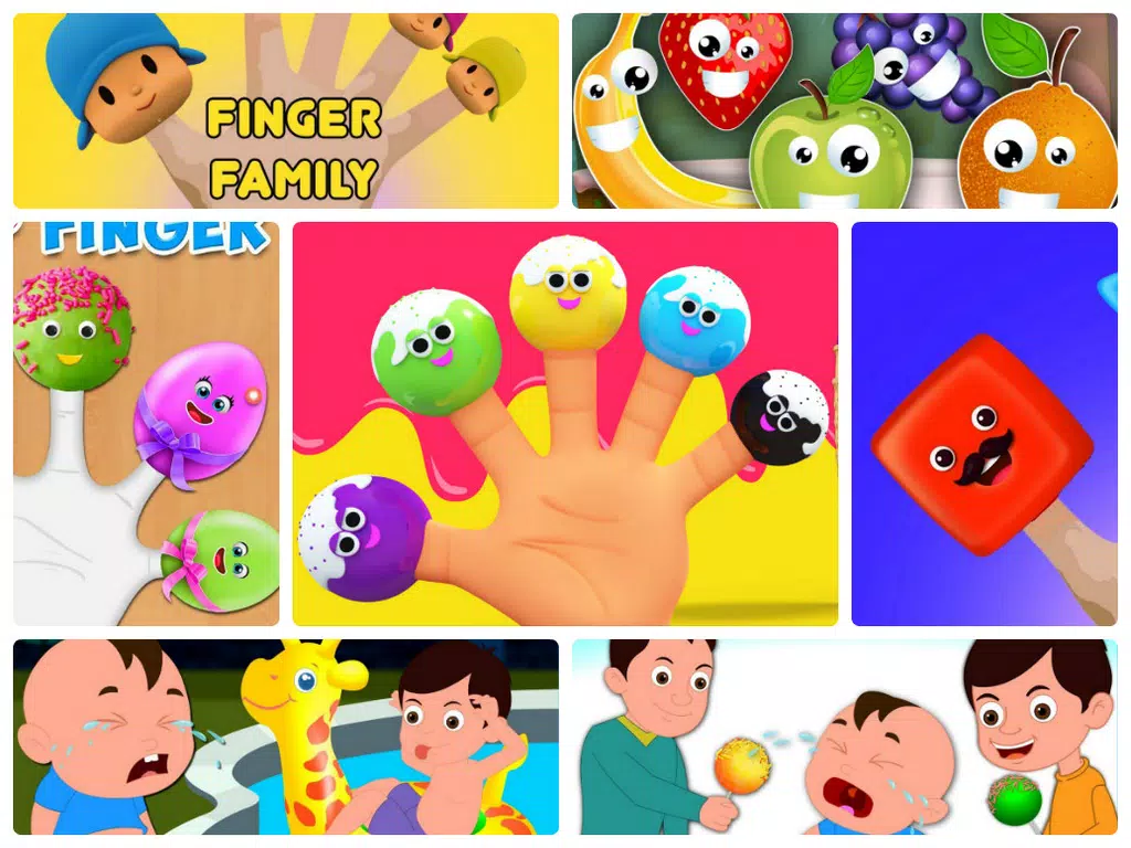 Ice Cream Finger Family Song Nursery Rhymes APK pour Android Télécharger