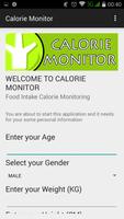Calorie Monitor Affiche