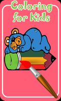 cartoon kid coloring book app 截圖 1
