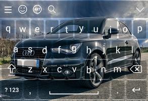 Poster Keyboard For Audi Theme