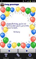 برنامه‌نما Birthday Greetings عکس از صفحه
