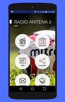 Antena 2 Radio Deportes Colombia no oficial Plakat