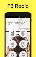 P3 FM NRK Radio unofficial الملصق