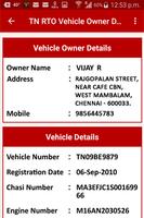 TN RTO Vehicle Owner Details capture d'écran 1